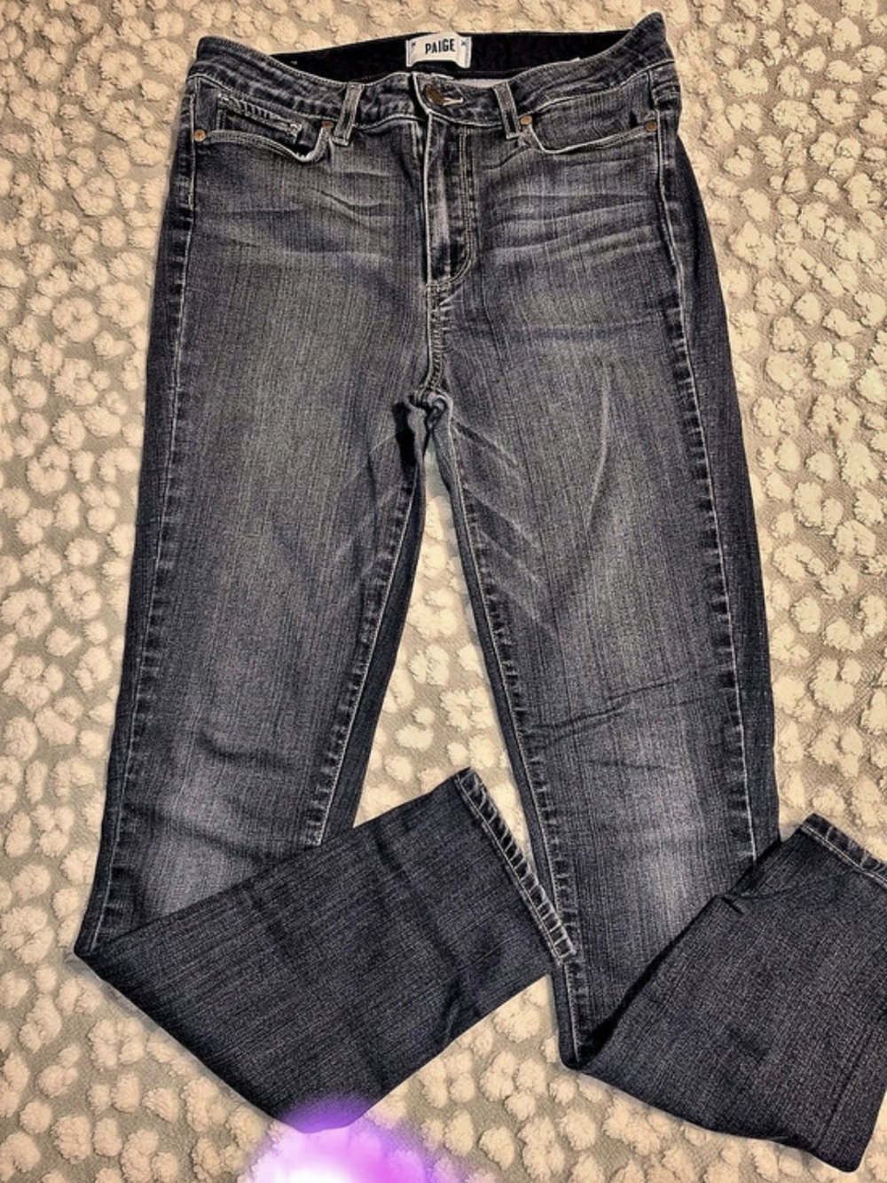 Paige Skinny Jeans Waist 29 Blue